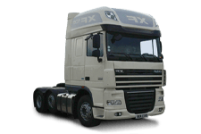Van Hire Isle of Man - 44 Tonne Sleeper Truck - Truck hire Isle of man