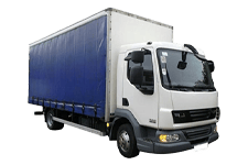 Van Hire Isle of Man - 7.5 Tonne Curtain Side Truck - Truck hire Isle of man