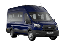 Van Hire Isle of Man - Ford 17-Seater Minibus - Minibus hire Isle of man