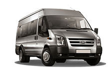 Van Hire Isle of Man - Special Ford Minibus LITE - Accommodating 17 - Minibus hire Isle of man